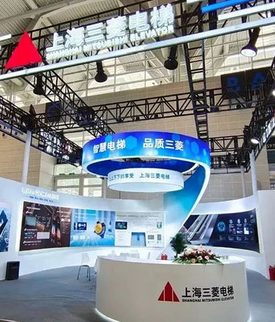 上海三菱电梯亮相首届绿色智慧楼宇博览会